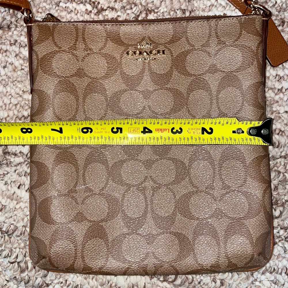 Coach Monogram Brown Crossbody - Picture 11 of 12